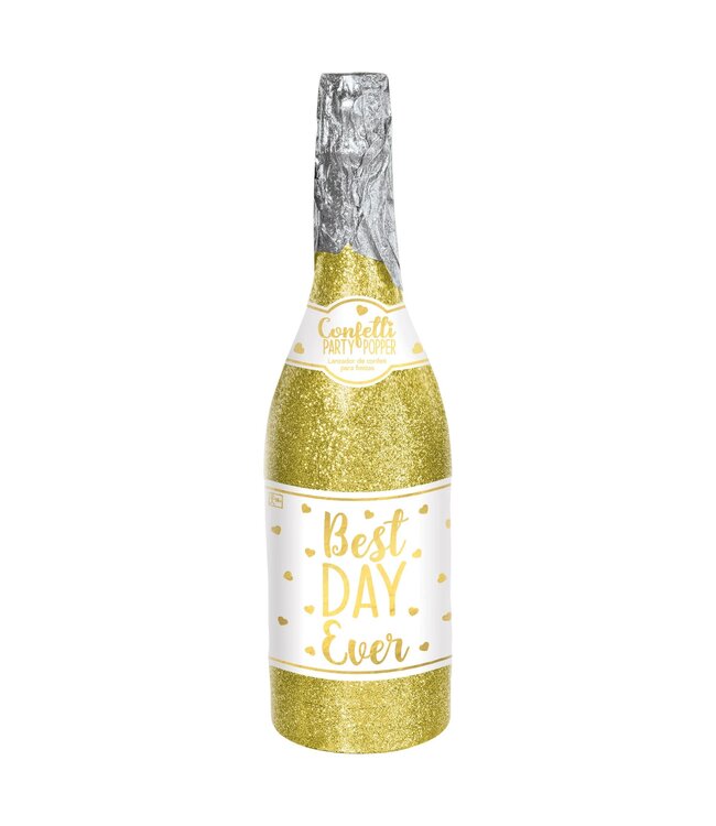 AMSCAN Best Day Ever Confetti Bottle Popper