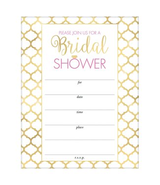 Bridal Shower Value Pack Invitations