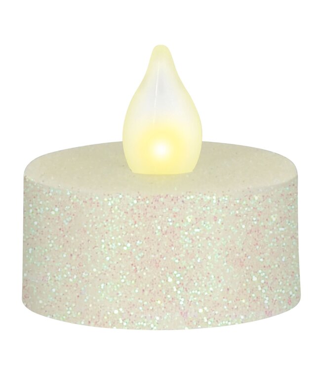 LED Tealights - Iridescent Glitter