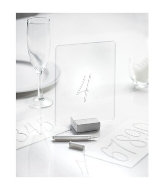 Amscan Table Sign w/ Stencils