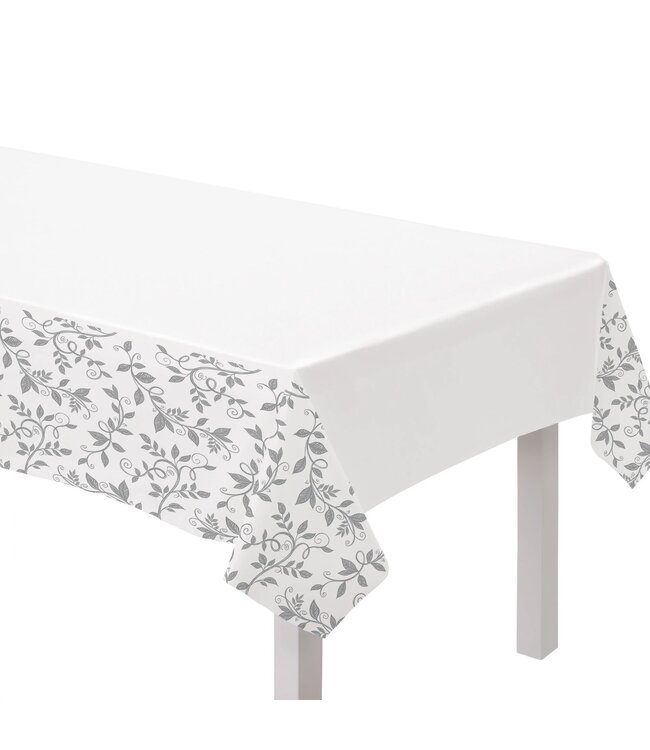 Happy 25th Anniversary Plastic Table Cover