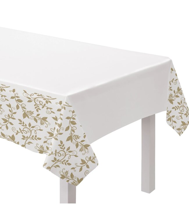 Happy 50th Anniversary Plastic Table Cover