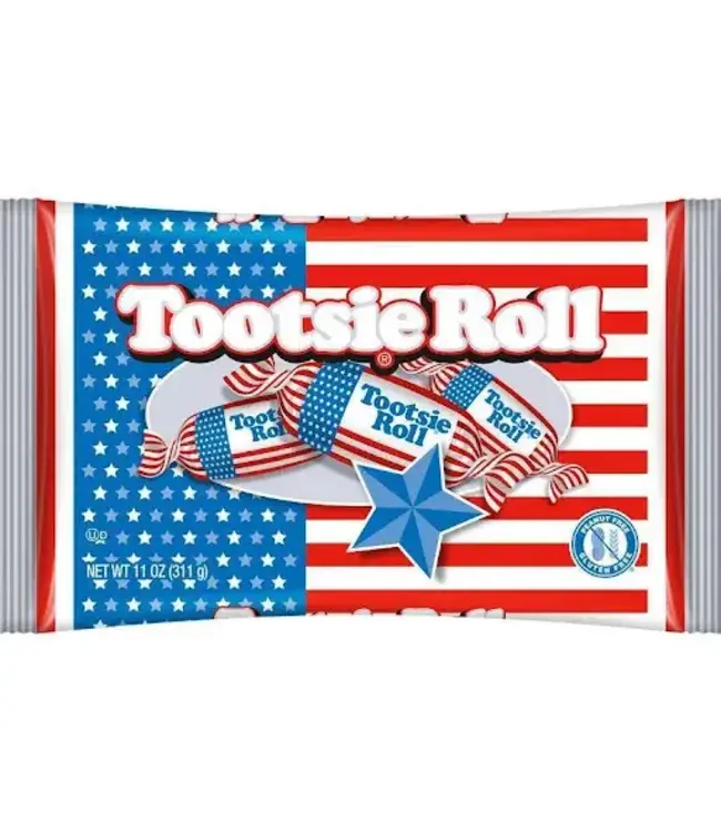 TOOTSIE Tootsie Roll 11 oz Flag Midgees