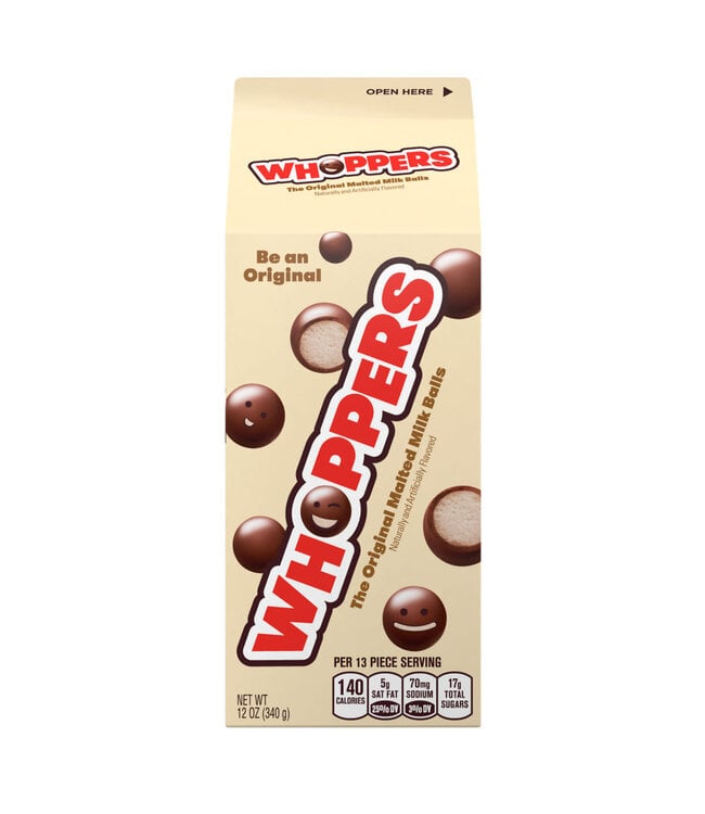 The Hershey Company Whoppers Carton