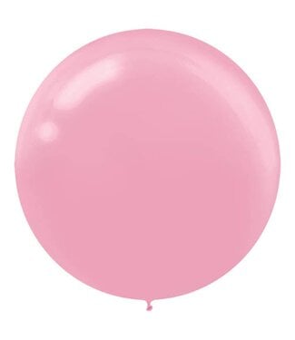 4ct 24in Balloons - New Pink
