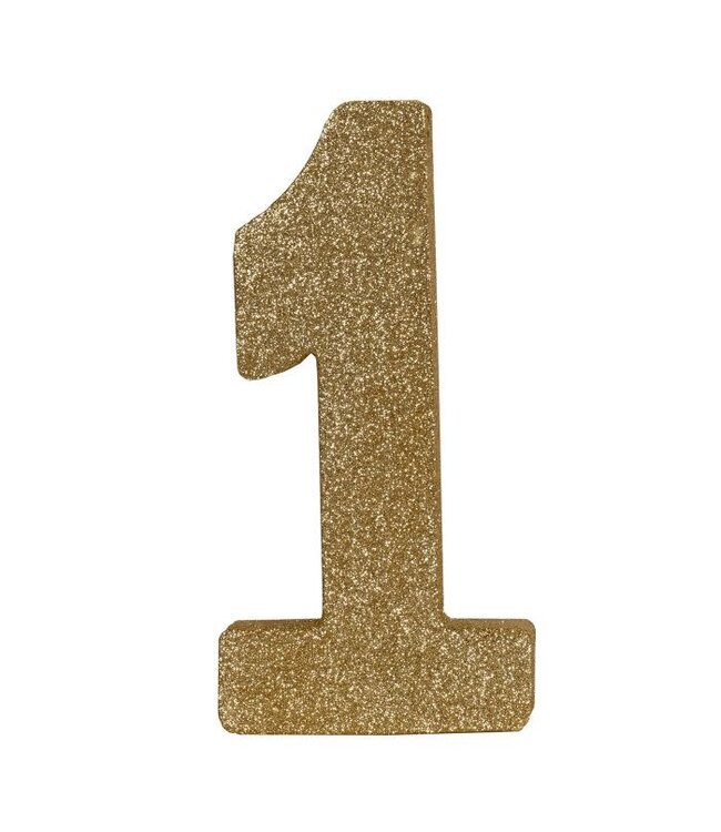 3-D Glittered Centerpiece