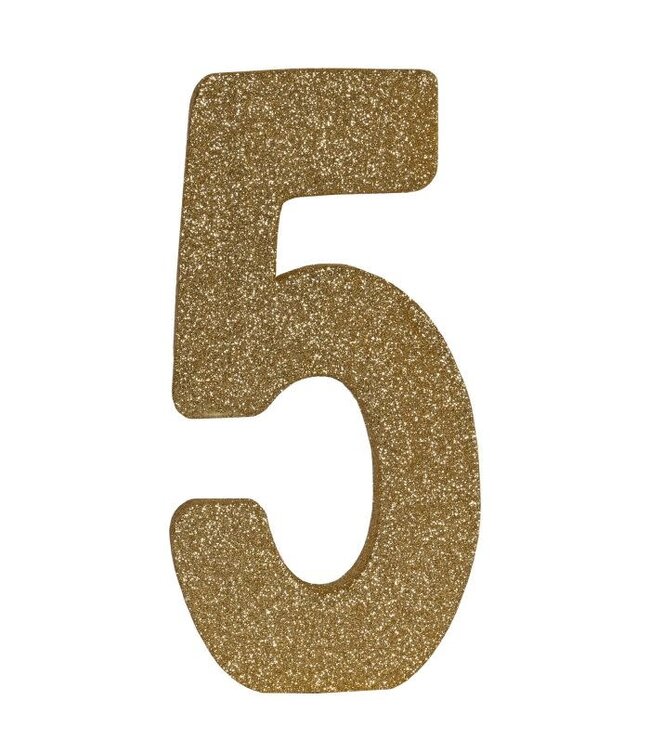 3-D Glittered Centerpiece