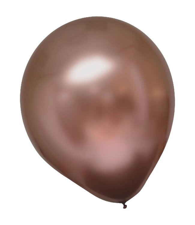 Satin Luxe Latex Balloon- Rose Copper