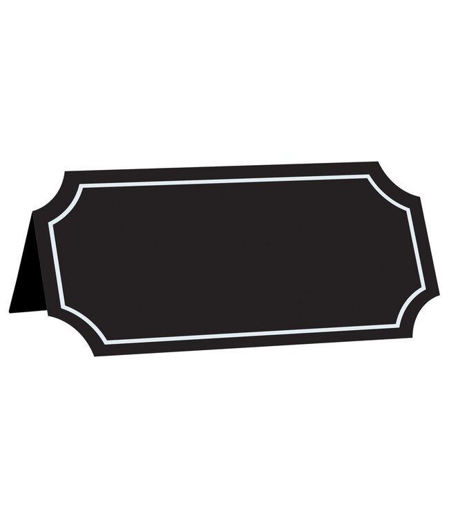 Chalkboard Paper Tent Card