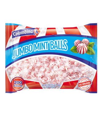 COLOMBINA 3 lbs Colombina Jumbo Balls Peppermint