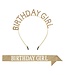 BEISTLE Birthday Girl Headband & Glitter Sash Set