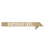 BEISTLE Birthday Girl Headband & Glitter Sash Set