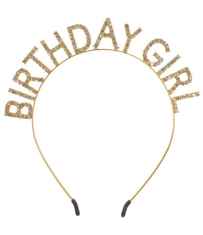 BEISTLE Birthday Girl Headband & Glitter Sash Set