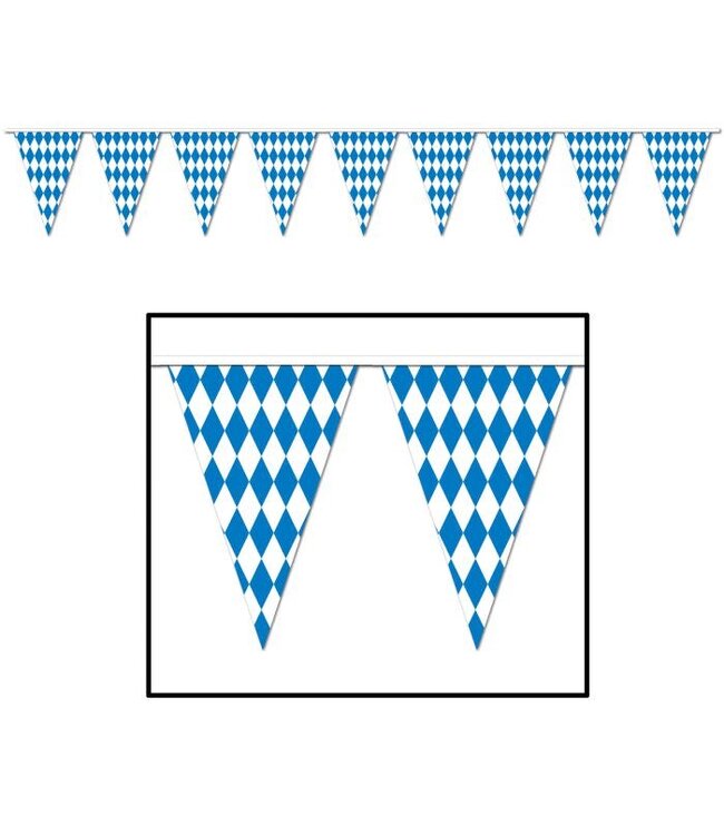 BEISTLE Oktoberfest Pennant Banner-30ft