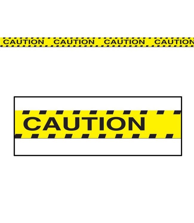 BEISTLE Caution Party Tape-20ft