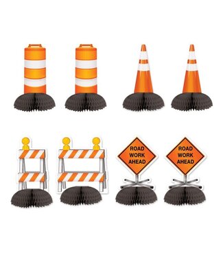 BEISTLE Construction Mini Centerpieces