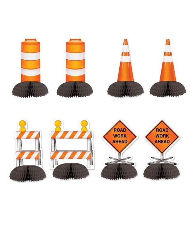 BEISTLE Construction Mini Centerpieces