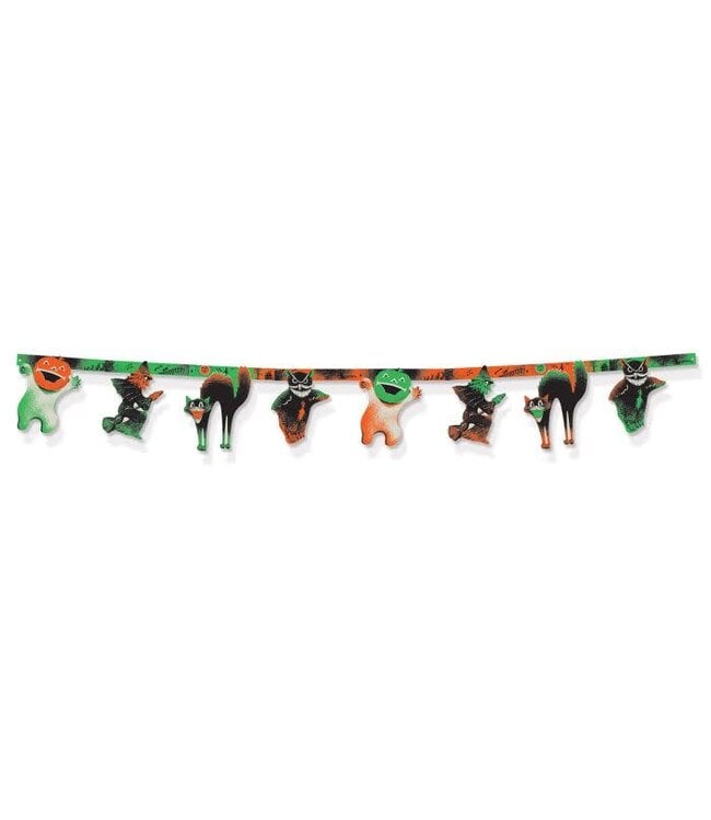 BEISTLE Vintage Halloween Jointed Streamer-6ft