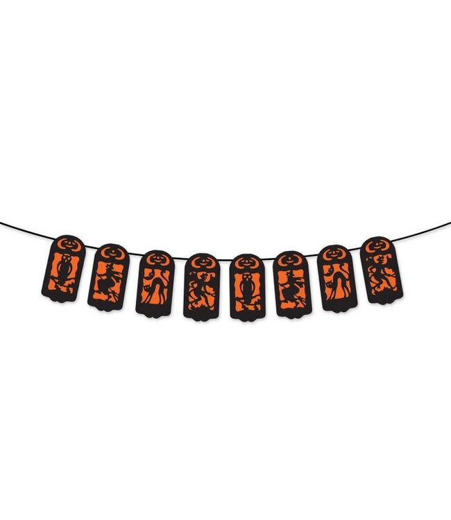 BEISTLE Vintage Halloween Streamer-12ft