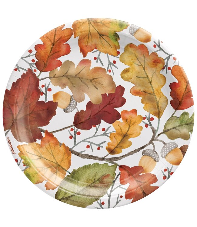 Nature's Harvest 7" Round Plates