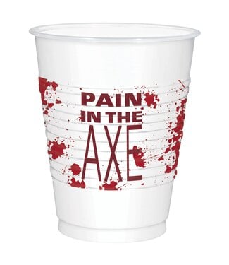 Amscan Get Axed Printed Plastic Cups