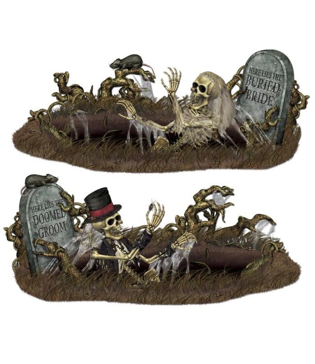 BEISTLE Doomed Groom & Buried Bride Props