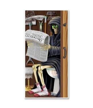 BEISTLE Grim Reaper Restroom Door Cover