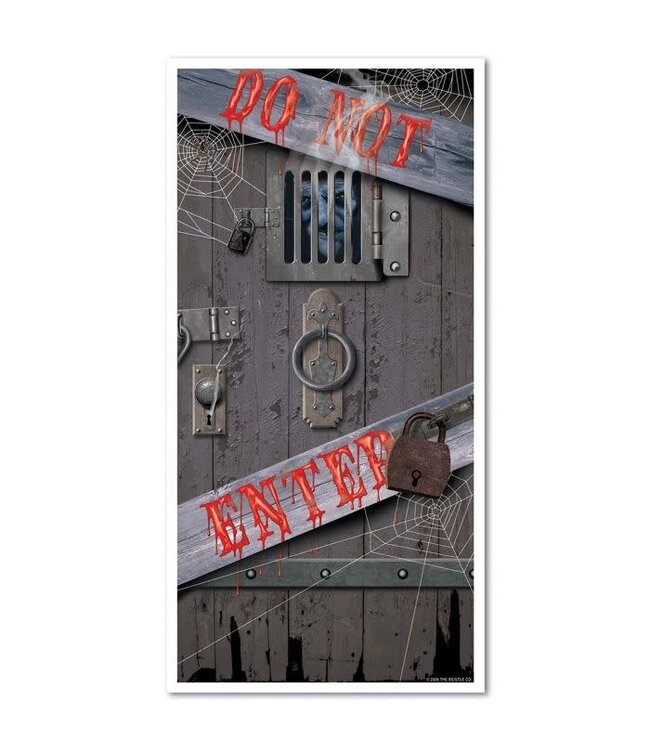 BEISTLE Spooky Halloween Door Cover