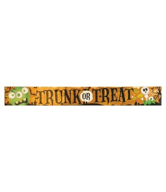 Metallic Trunk Or Treat Banner