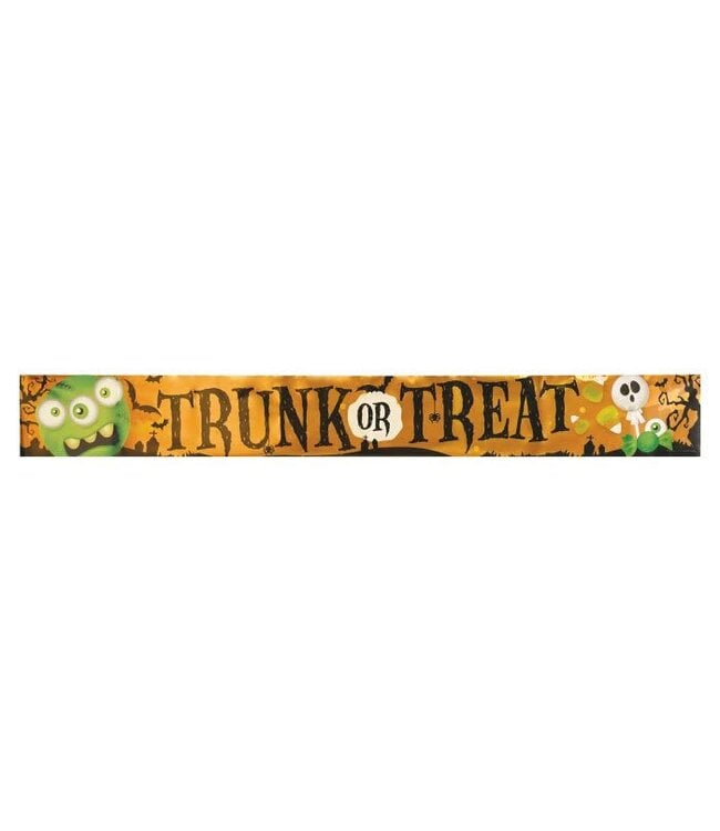 Metallic Trunk Or Treat Banner