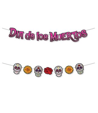 BEISTLE Dia De Los Muertos Streamer Set-2ct