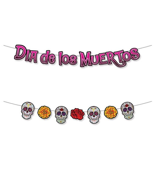 BEISTLE Dia De Los Muertos Streamer Set-2ct