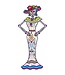 BEISTLE Jointed Day Of The Dead Female Skeleton-4ft