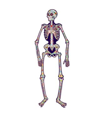 BEISTLE Jointed Day Of The Dead Skeleton