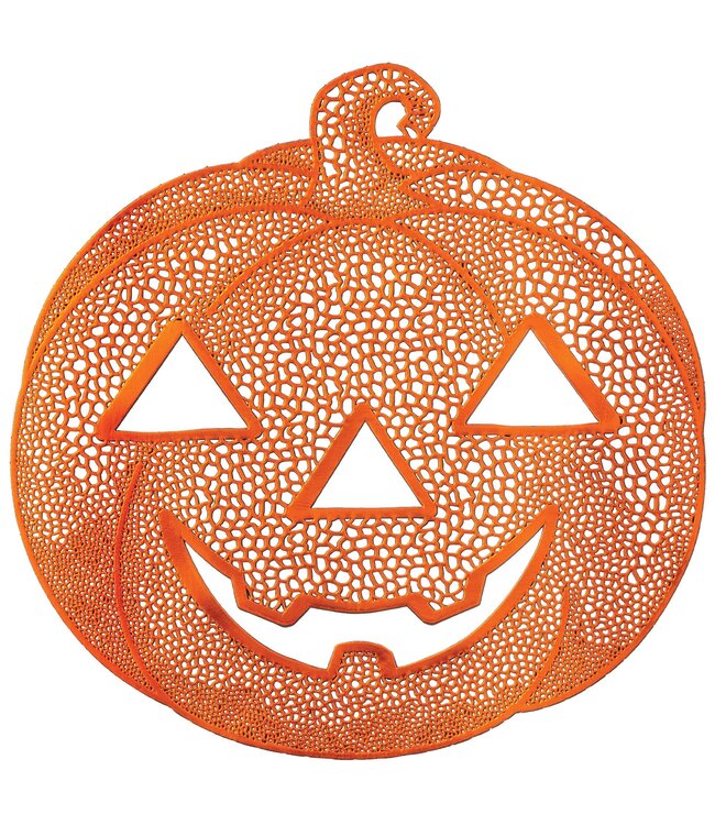 AMSCAN Jack-o-lantern Vinyl Placemat