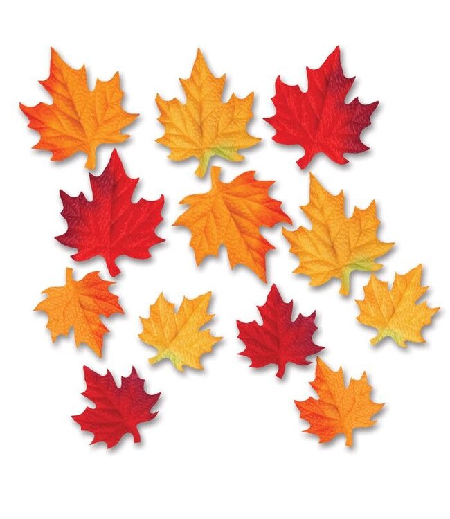 BEISTLE Deluxe Fabric Autumn Leaves-12ct