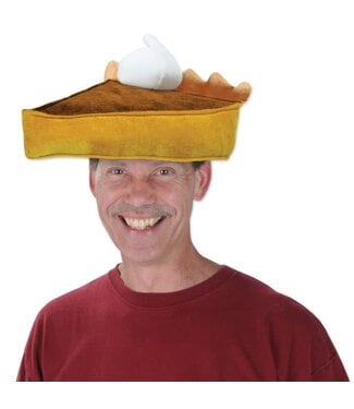 BEISTLE Plush Pumpkin Pie Hat