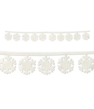 Fabric Snowflake Garlands