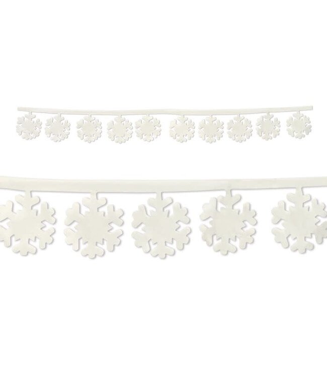 Fabric Snowflake Garlands