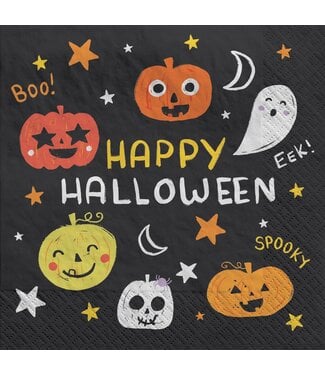 AMSCAN Spooky Friends Luncheon Napkins