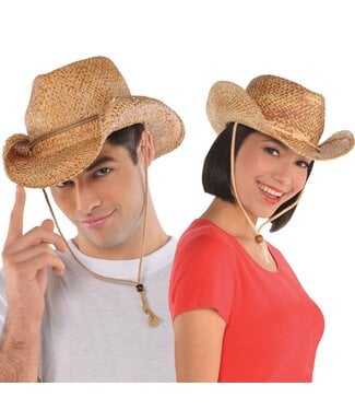 Amscan Straw Cowboy Hat