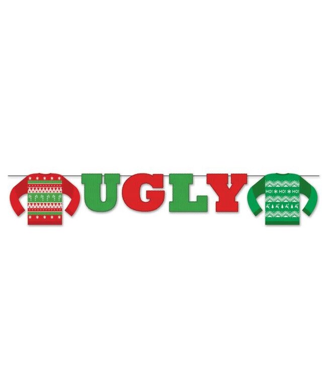 Ugly Sweater Streamer-6ft
