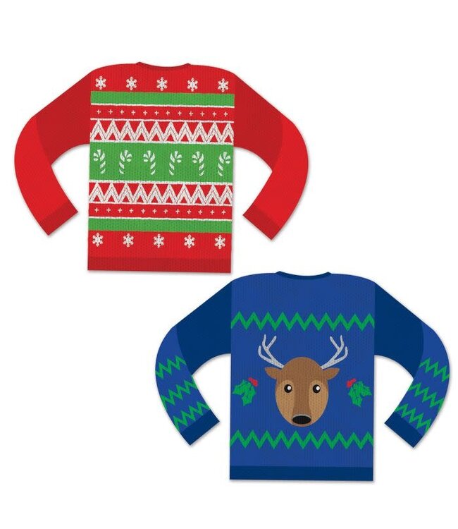 2CT CUTOUTS UGLY SWEATER