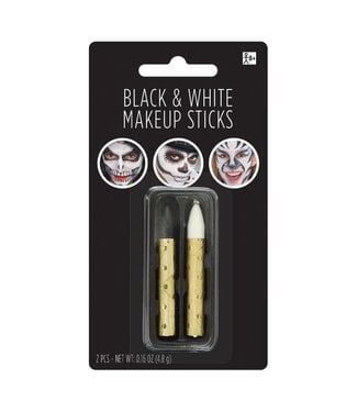 Amscan Black & White Makeup Stick