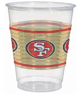 San Francisco 49ers Plastic Cups