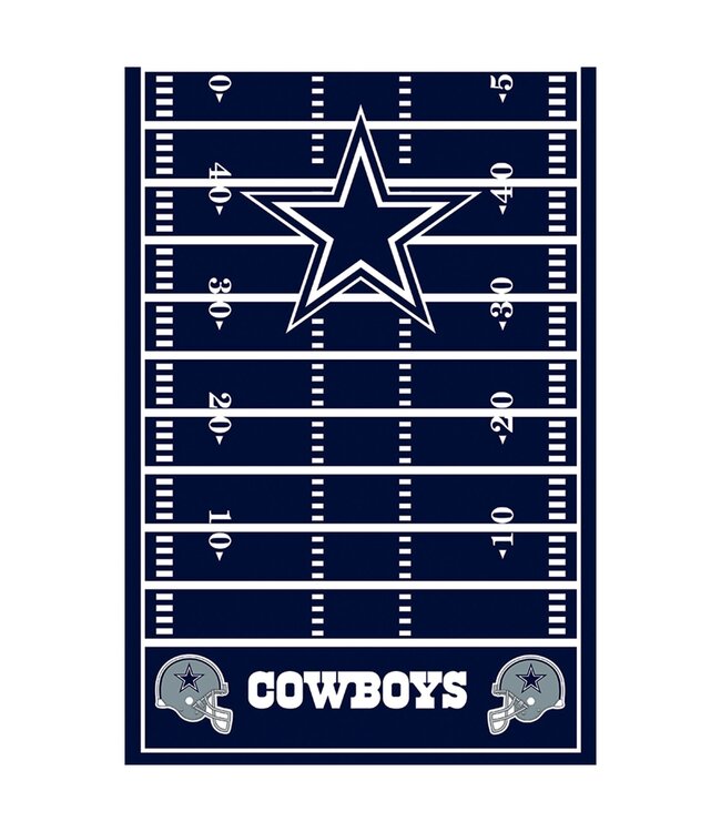 Amscan Dallas Cowboys Plastic Table Cover