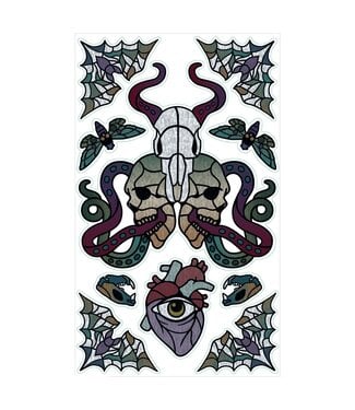Amscan Dark Academia Skull Glass Grabber