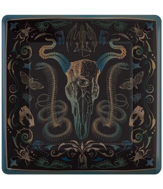 Dark Academia 10" Square Plates