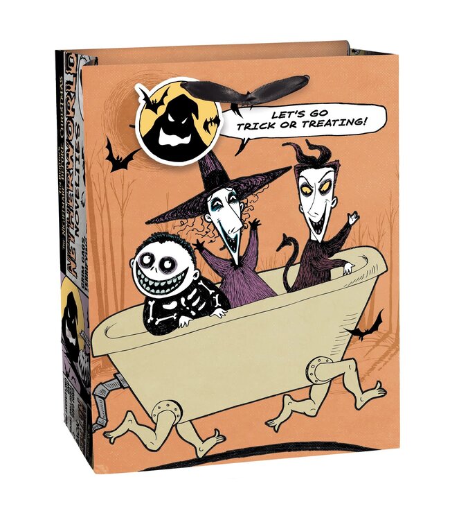 Nightmare Before Christmas Medium Gift Bag