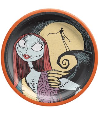 Nightmare Before Christmas - Pumpkin King 6 3/4" Round Plates